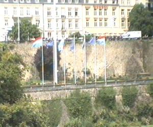 Luxembourg drapeaux